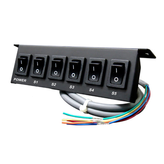 MULTI PURPOSE SWITCH PANEL - 5 ON/OFF. 1 MOMENTARY.