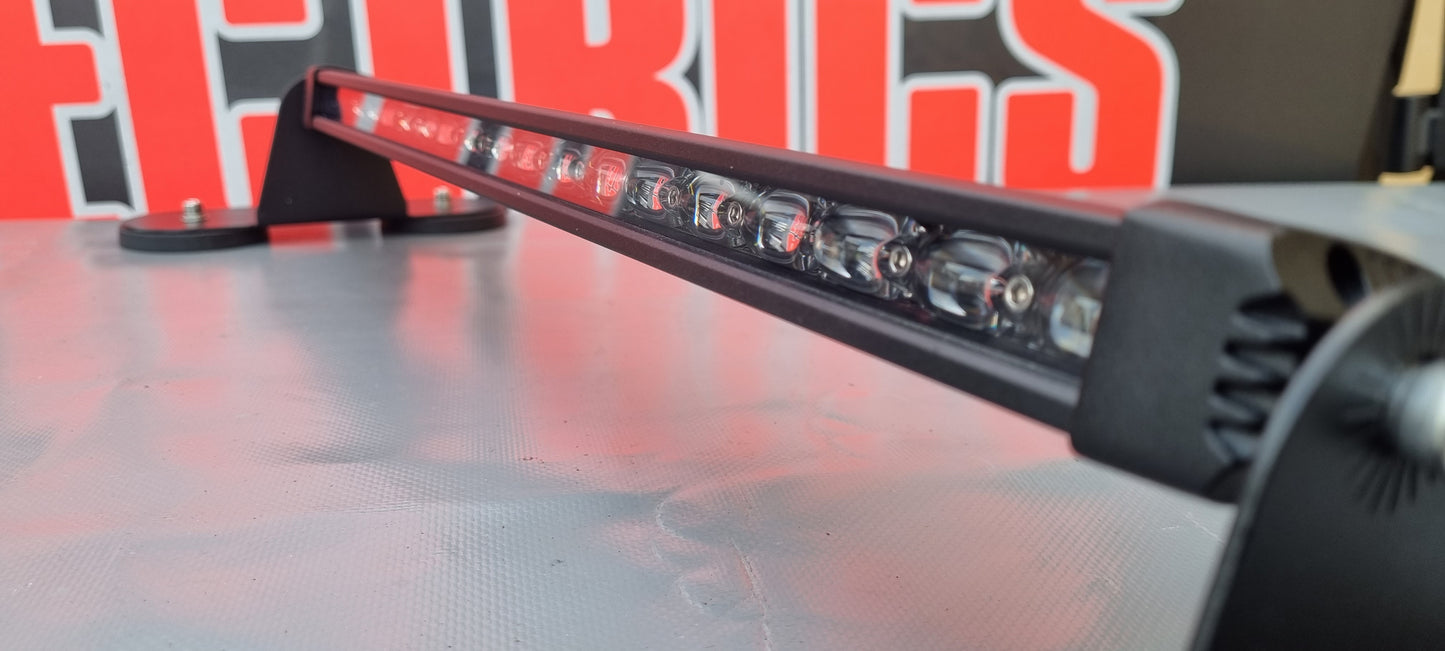 Slim line Light Bar built in Amber Strobe Utility Bar