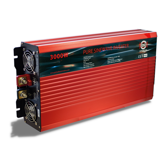 Parksafe 3000W Pure Sine Wave Power Inverter 24V